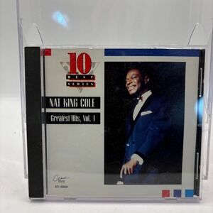 Nat King Cole‎ Greatest Hits Vol. 1 - 10 Best Series Audio CD Album Music
